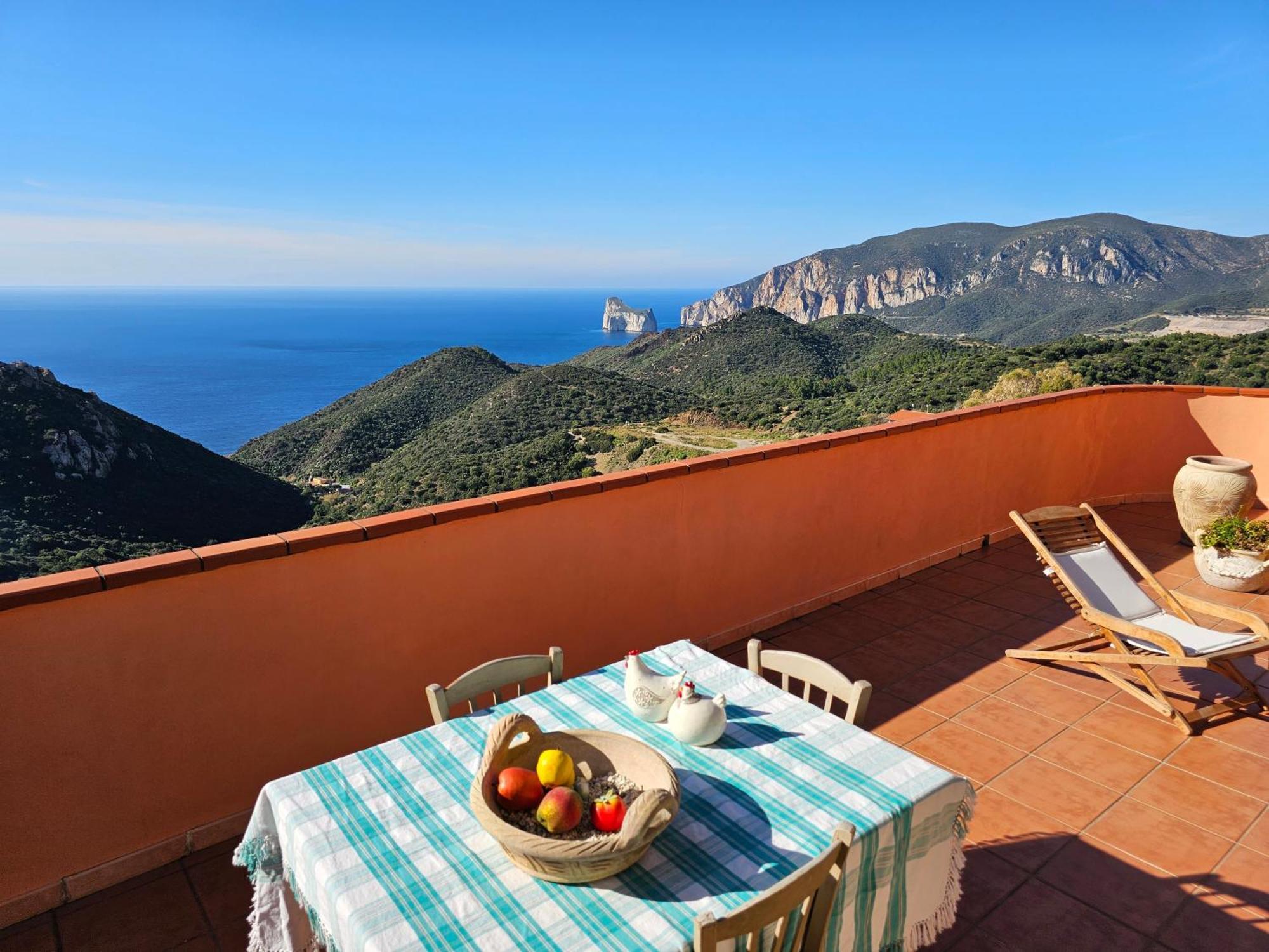 Casa Con Magnifica Vista Mare Villa Nebida Kültér fotó