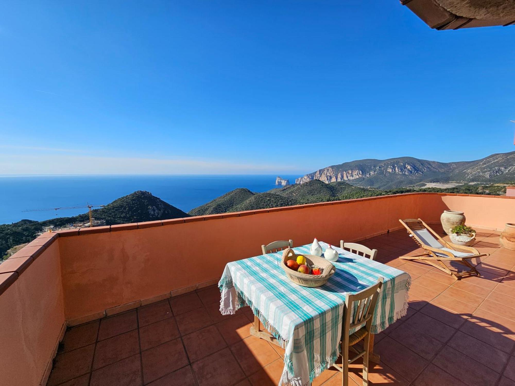 Casa Con Magnifica Vista Mare Villa Nebida Kültér fotó