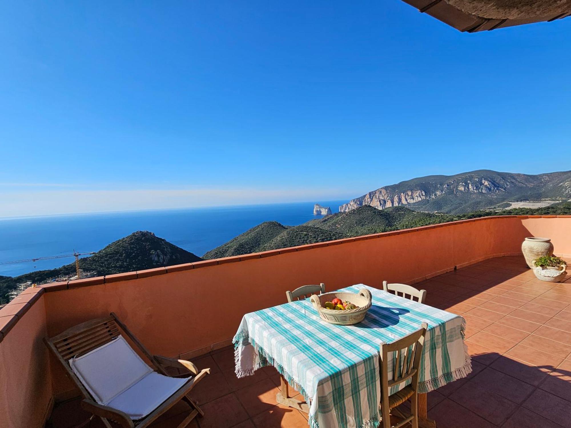 Casa Con Magnifica Vista Mare Villa Nebida Kültér fotó